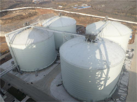 宿州5000吨立式粉煤灰储存罐